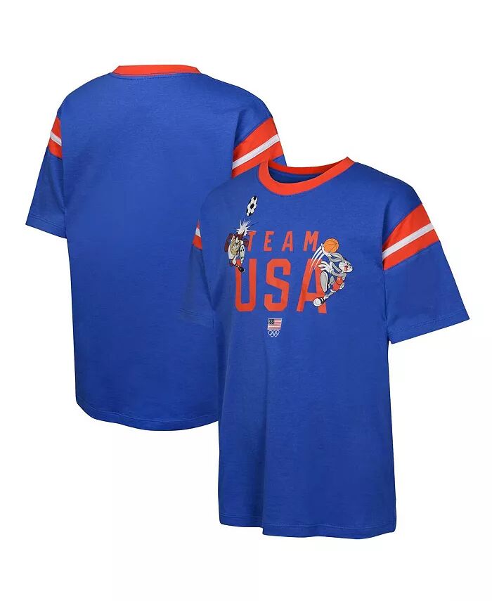Футболка спортивной команды Big Boys and Girls Blue Team USA Looney Tunes Outerstuff
Футболка спортивной команды Big Boys and Girls Blue Team USA Looney Tunes Outerstuff