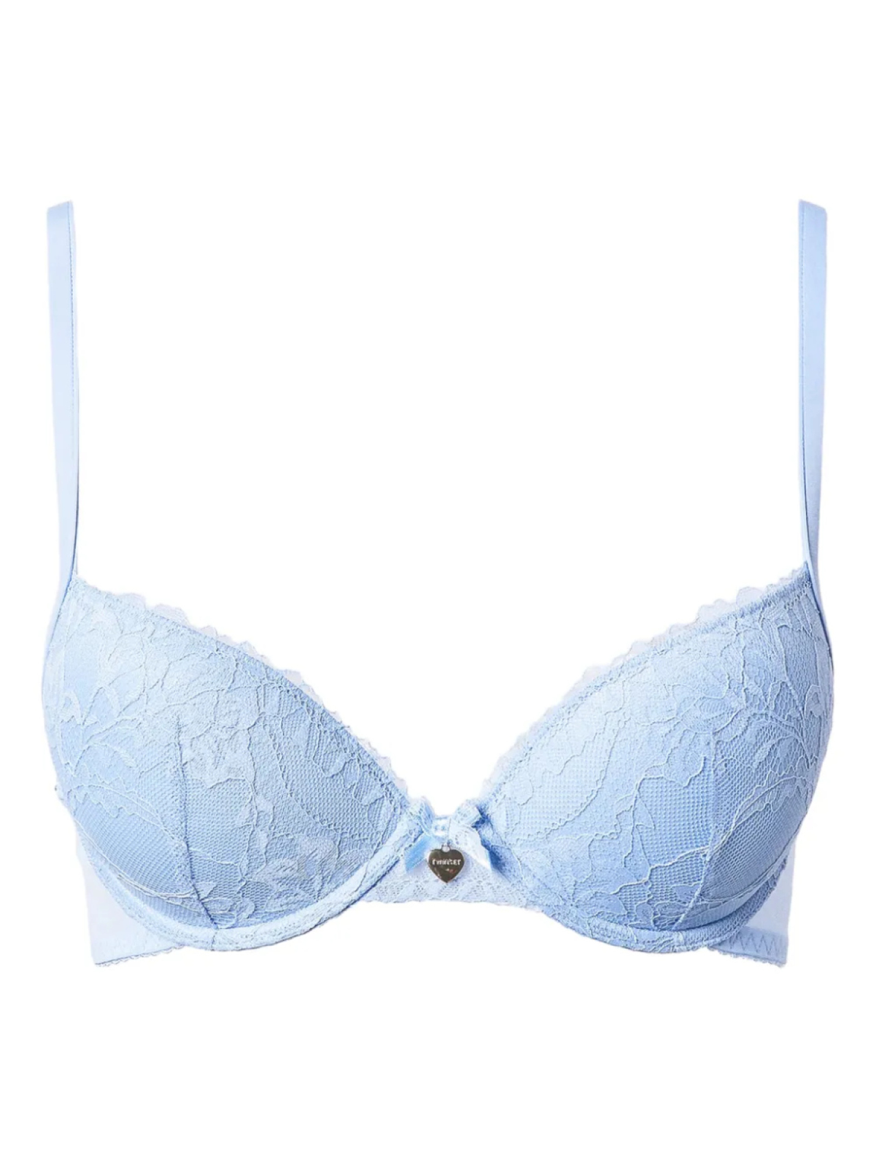 Бюстгальтер пуш-ап с кружевной вышивкой TWINSET, синий
Бюстгальтер пуш-ап с кружевной вышивкой TWINSET, синий