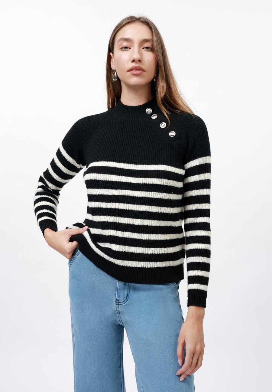 Джемпер Anna Field Jumper, Black/White/Black
Джемпер Anna Field Jumper, Black/White/Black