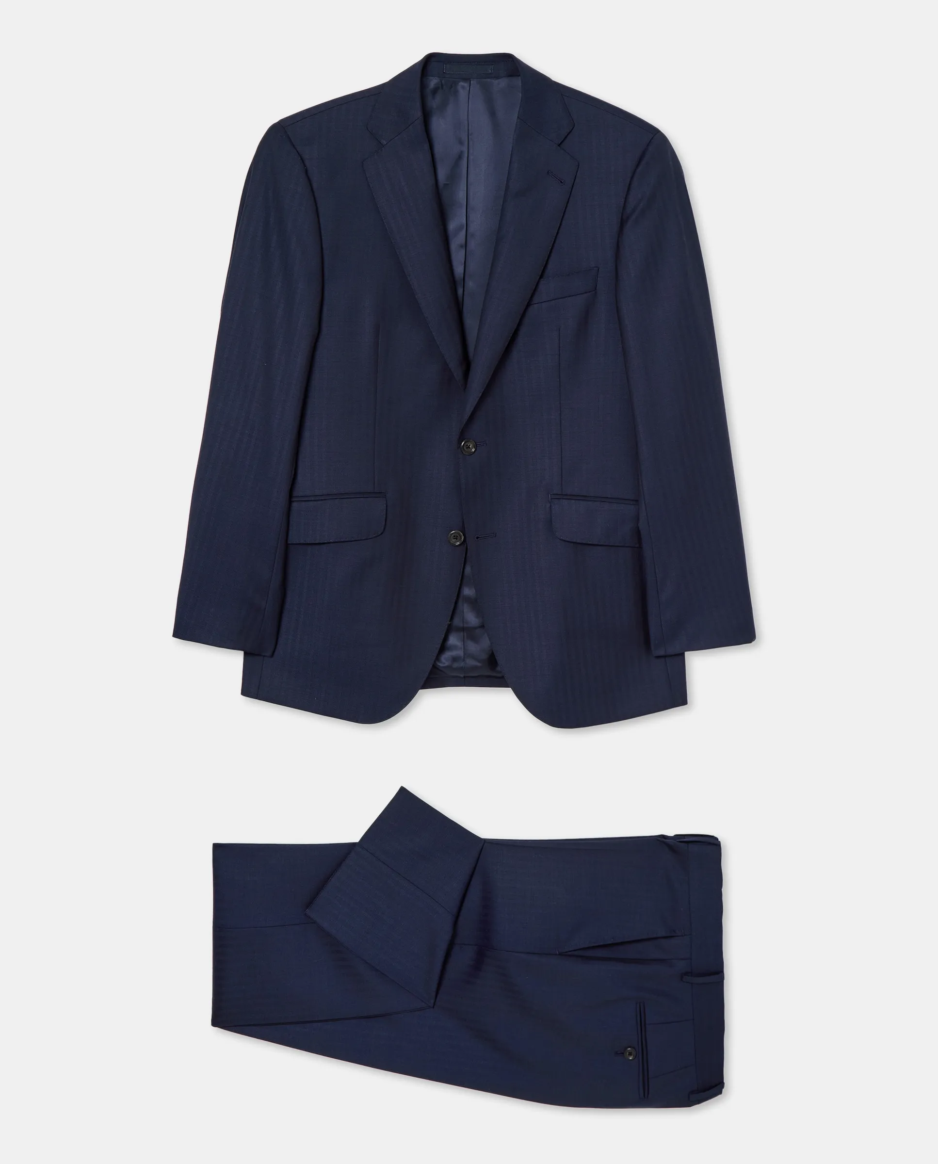 Мужской костюм в елочку Emidio Tucci, темно-синий
Мужской костюм в елочку Emidio Tucci, темно-синий