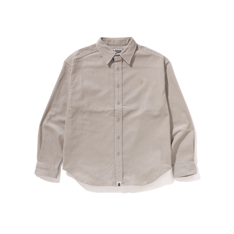 Bape One Point вельветовая длинная рубашка A BATHING APE, Ecru Ivx
Bape One Point вельветовая длинная рубашка A BATHING APE, Ecru Ivx