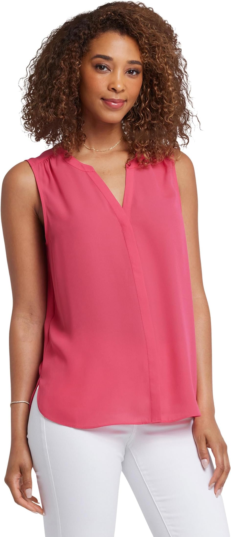 Женский топ без рукавов со складками на спине NYDJ, Watermelon
Женский топ без рукавов со складками на спине NYDJ, Watermelon