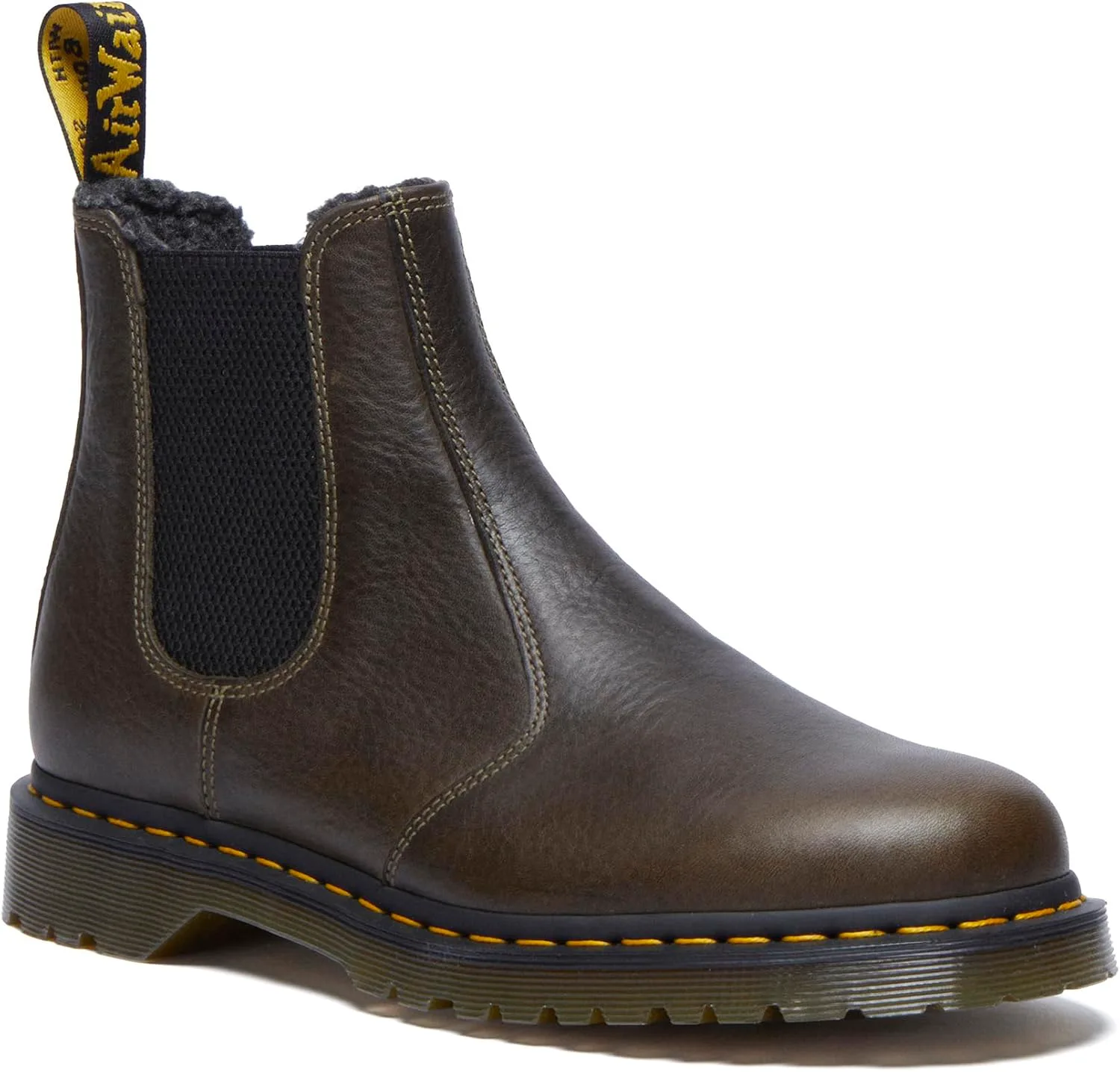 Унисекс ботинки Dr. Martens 2976 Chelsea из кожи Grizzly с подкладкой из искусственного меха, оливковый
Унисекс ботинки Dr. Martens 2976 Chelsea из кожи Grizzly с подкладкой из искусственного меха, оливковый