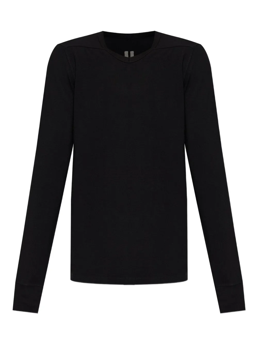 Футболка с длинными рукавами и круглым вырезом Rick Owens, черный
Футболка с длинными рукавами и круглым вырезом Rick Owens, черный