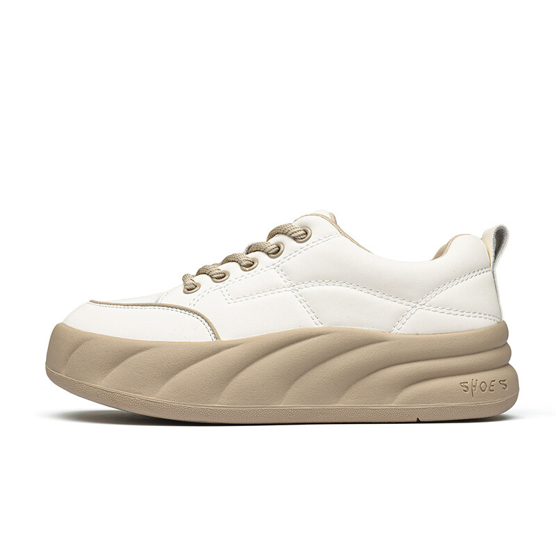 Кеды, скейтборд обувь женская низкая Qiaonai, бежевый/черный
Кеды, скейтборд обувь женская низкая Qiaonai, бежевый/черный