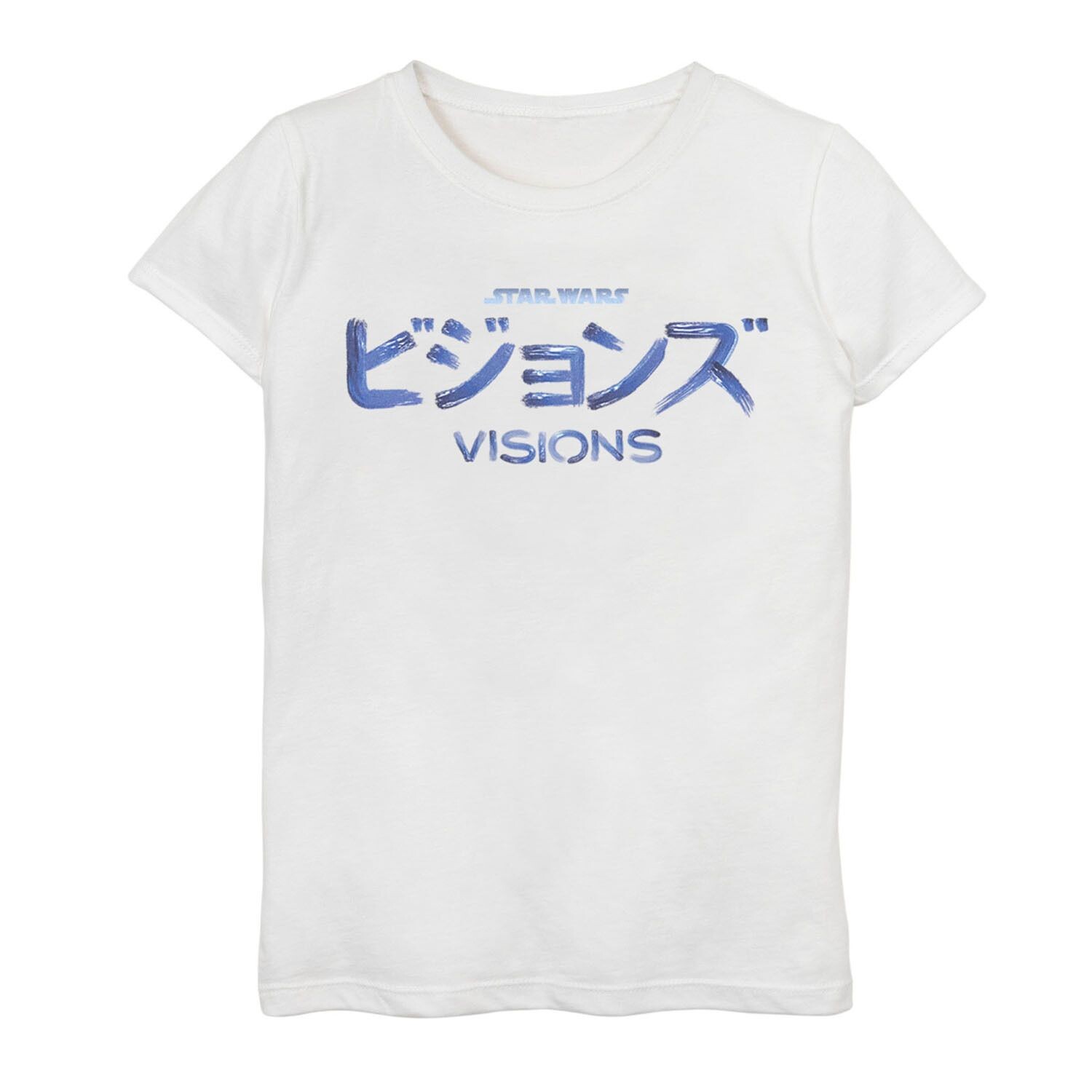 Футболка с комбинированным логотипом и графическим рисунком кандзи «Звездные войны: Видения» для девочек 7–16 лет Star Wars, белый
Футболка с комбинированным логотипом и графическим рисунком кандзи «Звездные войны: Видения» для девочек 7–16 лет Star Wars, белый
