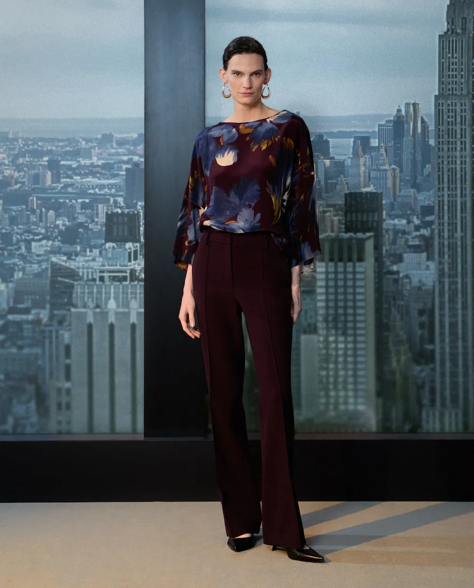 Женские расклешенные брюки с рельефной строчкой Woman Limited El Corte Inglés, фиолетовый
Женские расклешенные брюки с рельефной строчкой Woman Limited El Corte Inglés, фиолетовый