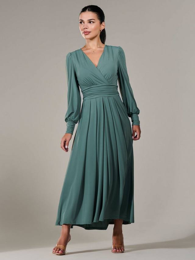 Миниатюрное макси-платье из мягкого джерси Jolie Moi, зеленый
Миниатюрное макси-платье из мягкого джерси Jolie Moi, зеленый