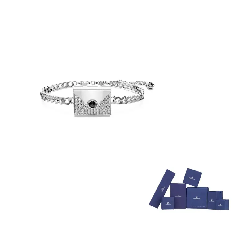 Swarovski Родированное браслет унисекс серебристый
Swarovski Родированное браслет унисекс серебристый