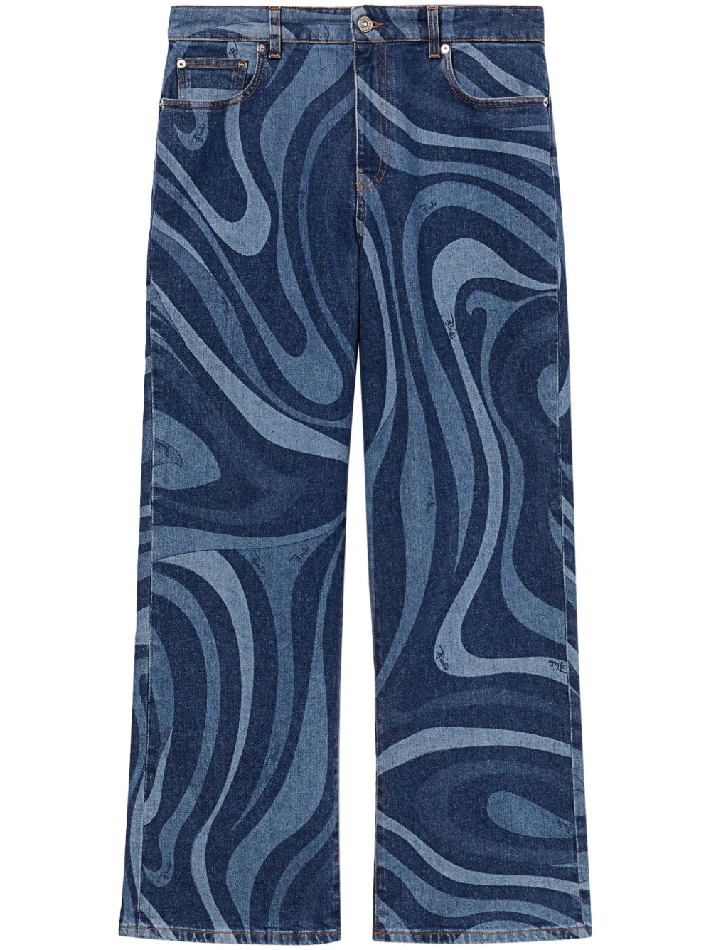 Прямые джинсы с принтом Marmo PUCCI, синий
Прямые джинсы с принтом Marmo PUCCI, синий