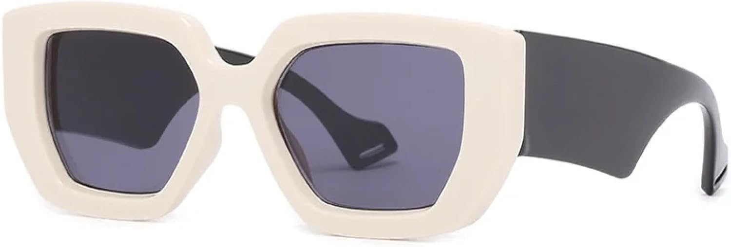 Солнцезащитные очки с защитой от УФ-излучения UV400 | Панк-очки в крупной оправе для женщин и мужчин | Для занятий спортом на открытом воздухе и вождения DSVIGF, C6white-black
Солнцезащитные очки с защитой от УФ-излучения UV400 | Панк-очки в крупной оправе для женщин и мужчин | Для занятий спортом на открытом воздухе и вождения DSVIGF, C6white-black