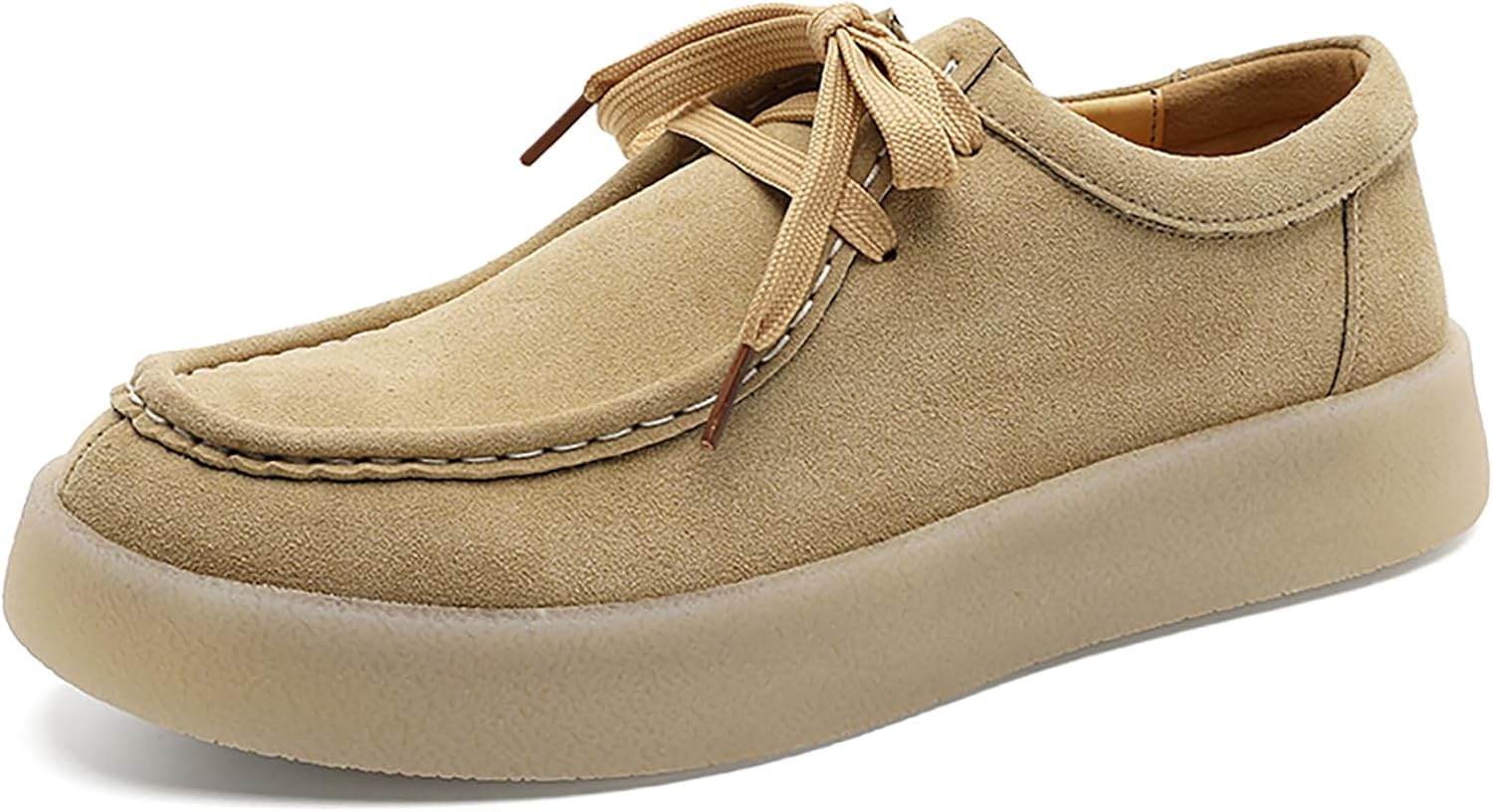 Мужские замшевые массивные оксфорды на платформе, ручной работы, с комфортным круглыми носком, легкие, дышащие, нескользящие, шнуровка, повседневные туфли для прогулок, работы, путешествий и ежедневного ношения Nengmaon, хаки
Мужские замшевые массивные оксфорды на платформе, ручной работы, с комфортным круглыми носком, легкие, дышащие, нескользящие, шнуровка, повседневные туфли для прогулок, работы, путешествий и ежедневного ношения Nengmaon, хаки