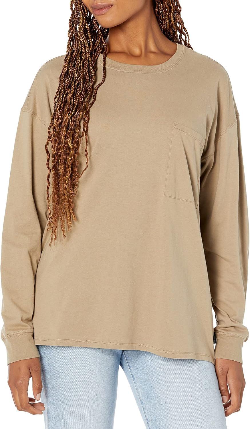 Женская футболка Calvin Klein Downtown с длинным рукавом и большим карманом, Khaki Green
Женская футболка Calvin Klein Downtown с длинным рукавом и большим карманом, Khaki Green