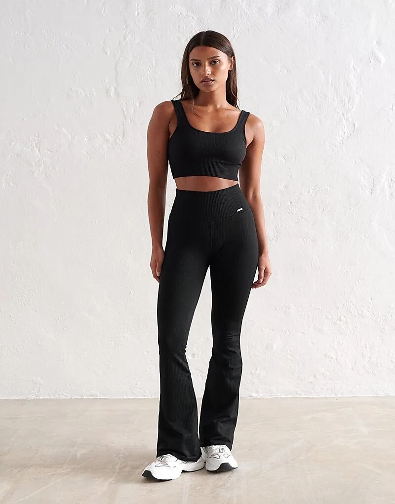 Aim'n Ribbed Seamless Petite Бесшовные расклешенные леггинсы в рубчик черного цвета
Aim'n Ribbed Seamless Petite Бесшовные расклешенные леггинсы в рубчик черного цвета