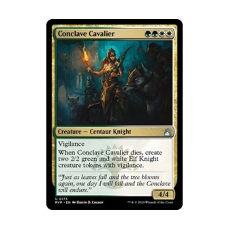 CCG Кавалер Конклава (U), MTG - Ravnica Remastered
CCG Кавалер Конклава (U), MTG - Ravnica Remastered