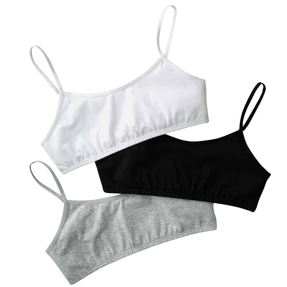 Укороченные бюстгальтеры Maidenform для девочек, 3 шт., цвет Gray/White/Black
Укороченные бюстгальтеры Maidenform для девочек, 3 шт., цвет Gray/White/Black