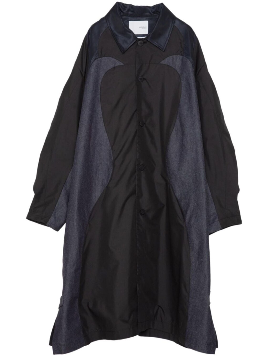 Yoshiokubo пальто со вставками, черный
Yoshiokubo пальто со вставками, черный