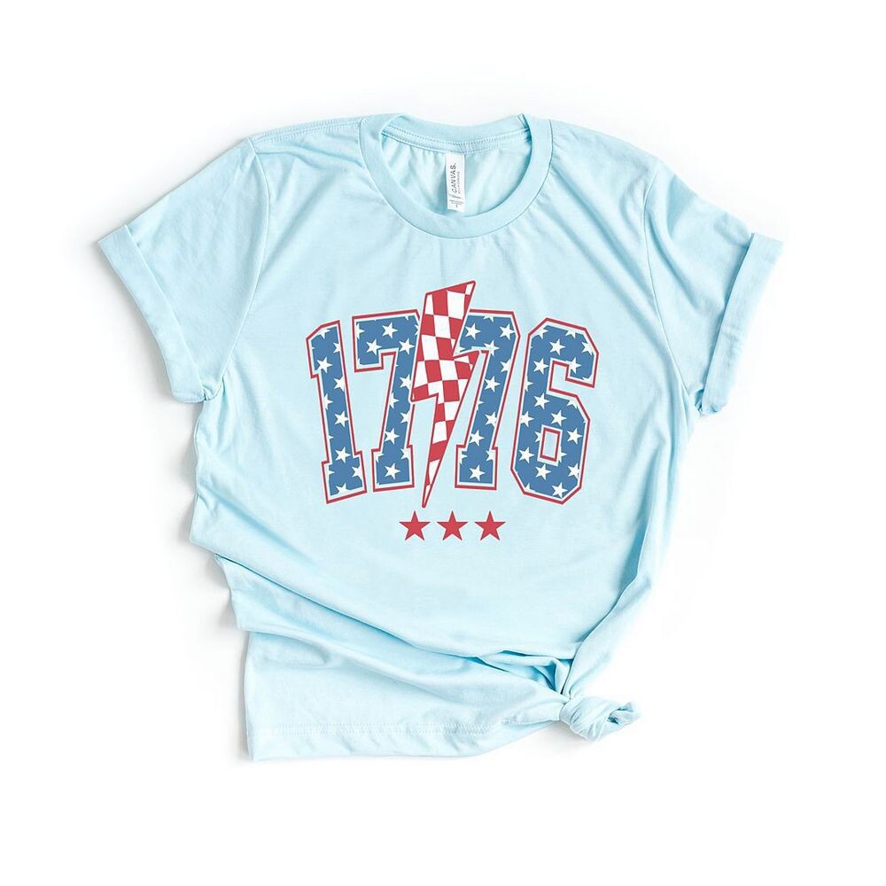 Футболка с короткими рукавами и графическим рисунком 1776 Stars Lightning Bolt Simply Sage Market, цвет Ice Blue
Футболка с короткими рукавами и графическим рисунком 1776 Stars Lightning Bolt Simply Sage Market, цвет Ice Blue