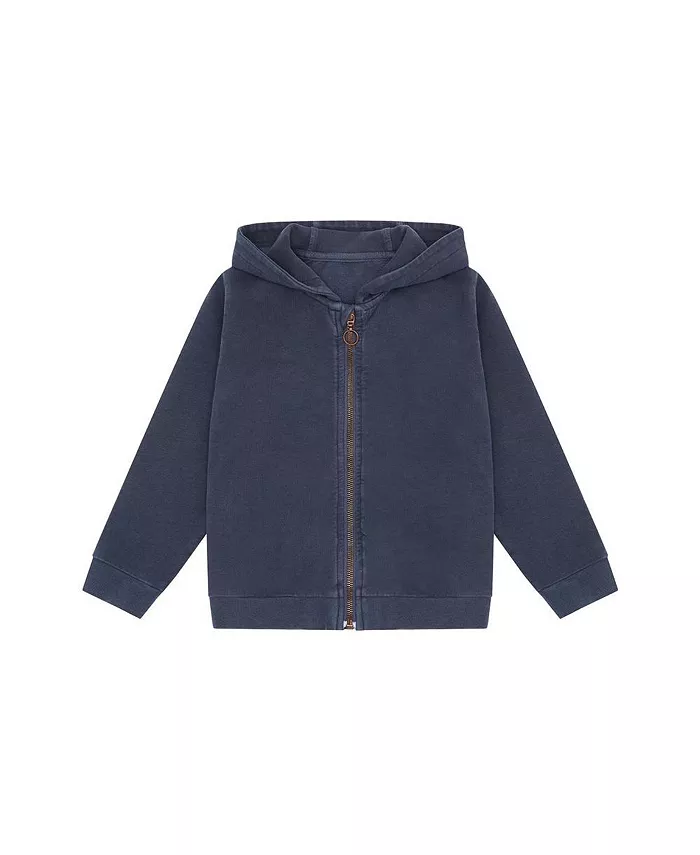 Органический хлопковый худи на молнии Vild House of Little, синий
Органический хлопковый худи на молнии Vild House of Little, синий