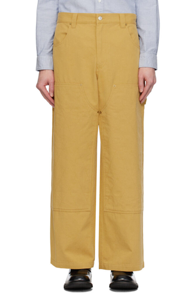 Желтые широкие плотницкие брюки AFTER PRAY
Желтые широкие плотницкие брюки AFTER PRAY