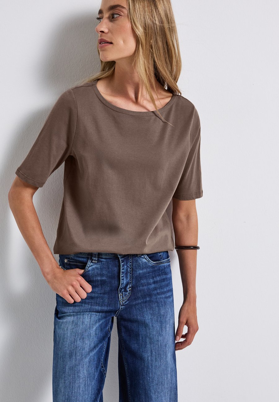 Футболка Street One Basic T-shirt, Braun/Brown, Коричневый, Футболка Street One Basic T-shirt, Braun/Brown
Футболка Street One Basic T-shirt, Braun/Brown, Коричневый, Футболка Street One Basic T-shirt, Braun/Brown