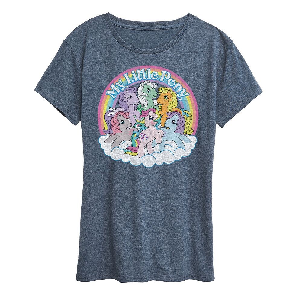 Женская футболка с рисунком My Little Pony Retro Group Licensed Character, цвет Heather Light Blue
Женская футболка с рисунком My Little Pony Retro Group Licensed Character, цвет Heather Light Blue