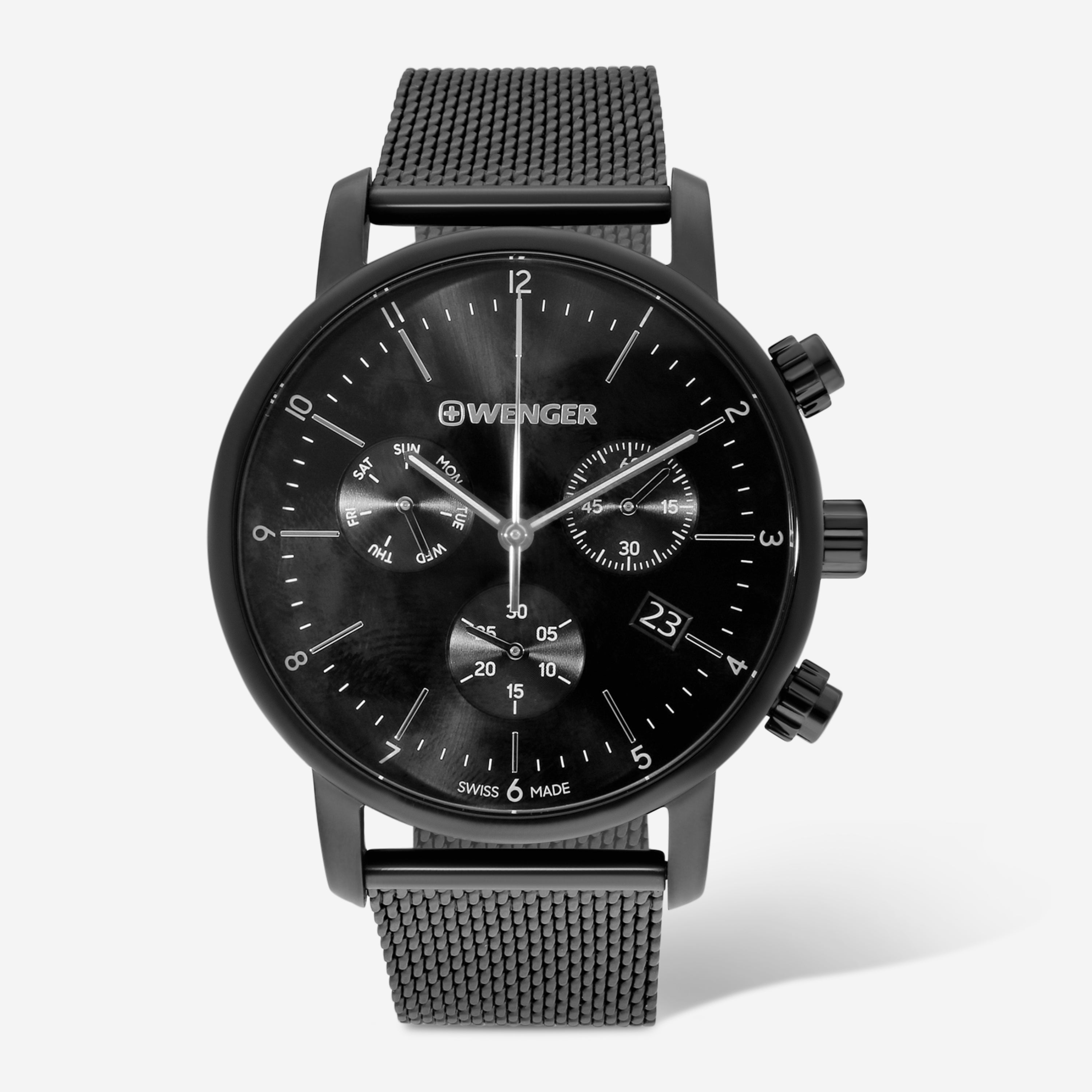 Часы Wenger Swiss Army мужские 01.1743.116 Urban Classic с черным циферблатом 44 мм
Часы Wenger Swiss Army мужские 01.1743.116 Urban Classic с черным циферблатом 44 мм