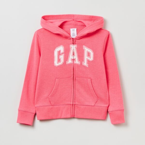 Толстовка с капюшоном на молнии с нашивкой-логотипом Gap, розовый
Толстовка с капюшоном на молнии с нашивкой-логотипом Gap, розовый