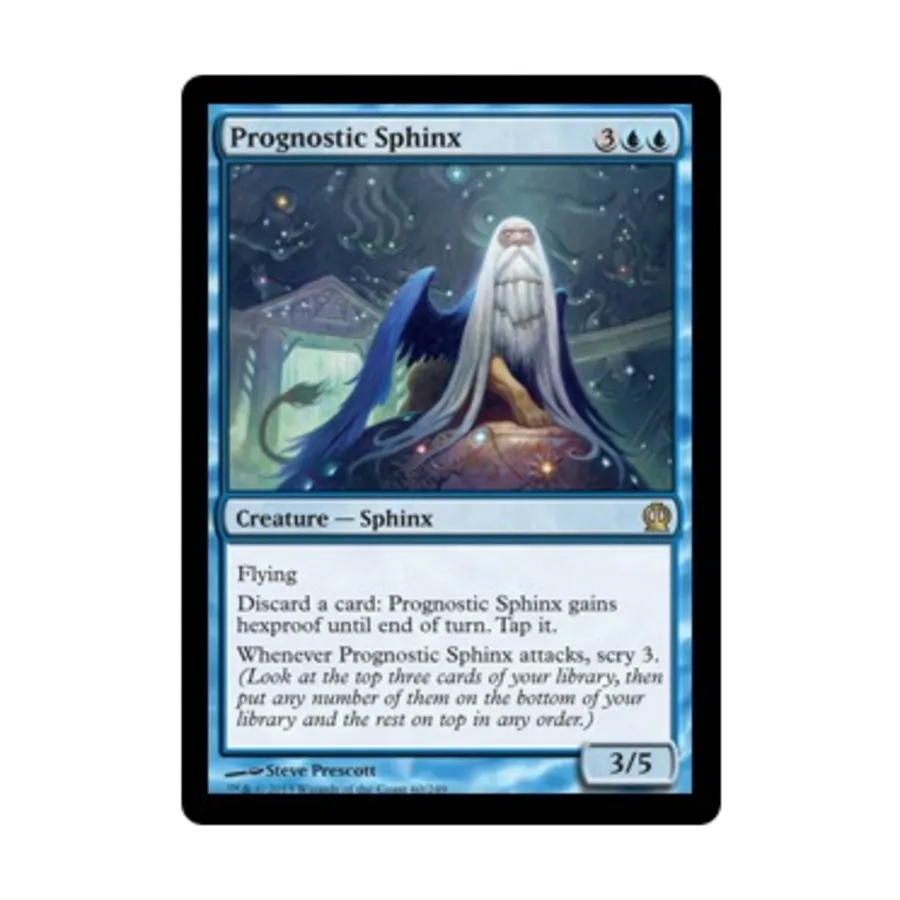 CCG Прогностический Сфинкс ( клавиша R), MTG - Theros
CCG Прогностический Сфинкс ( клавиша R), MTG - Theros