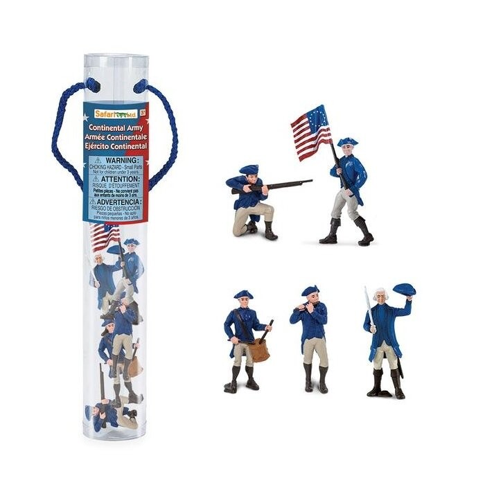 Safari Ltd 650204 Солдаты Континентальной армии в трубке
Safari Ltd 650204 Солдаты Континентальной армии в трубке