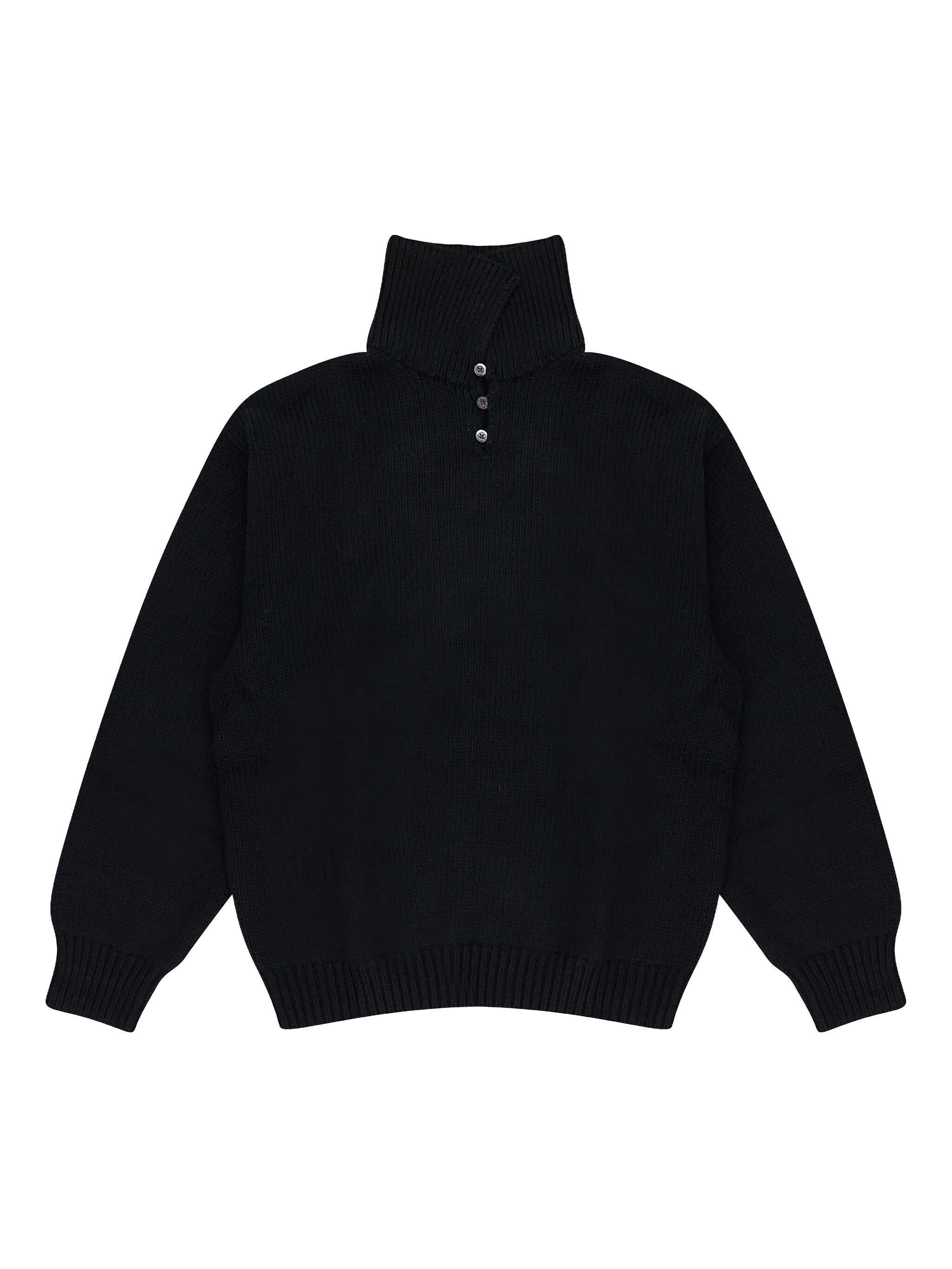 Свитер с высоким воротником на пуговицах Aimé Leon Dore, синий
Свитер с высоким воротником на пуговицах Aimé Leon Dore, синий