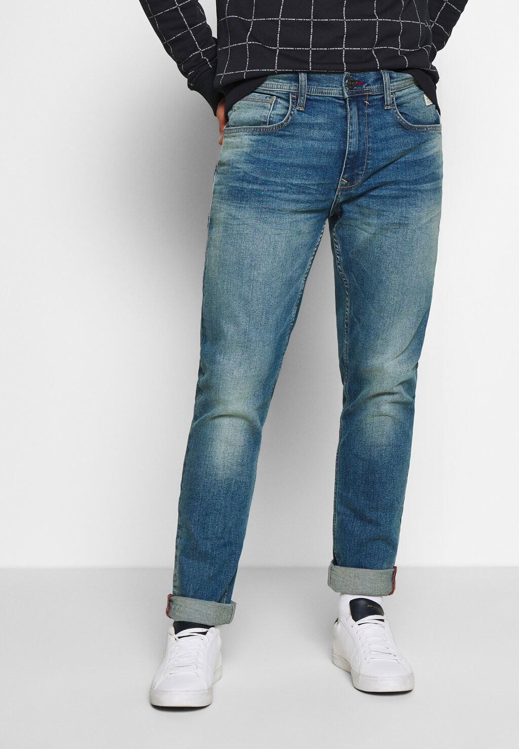 Джинсы Slim Fit BHTWISTER Blend, цвет denim light blue 
Джинсы Slim Fit BHTWISTER Blend, цвет denim light blue