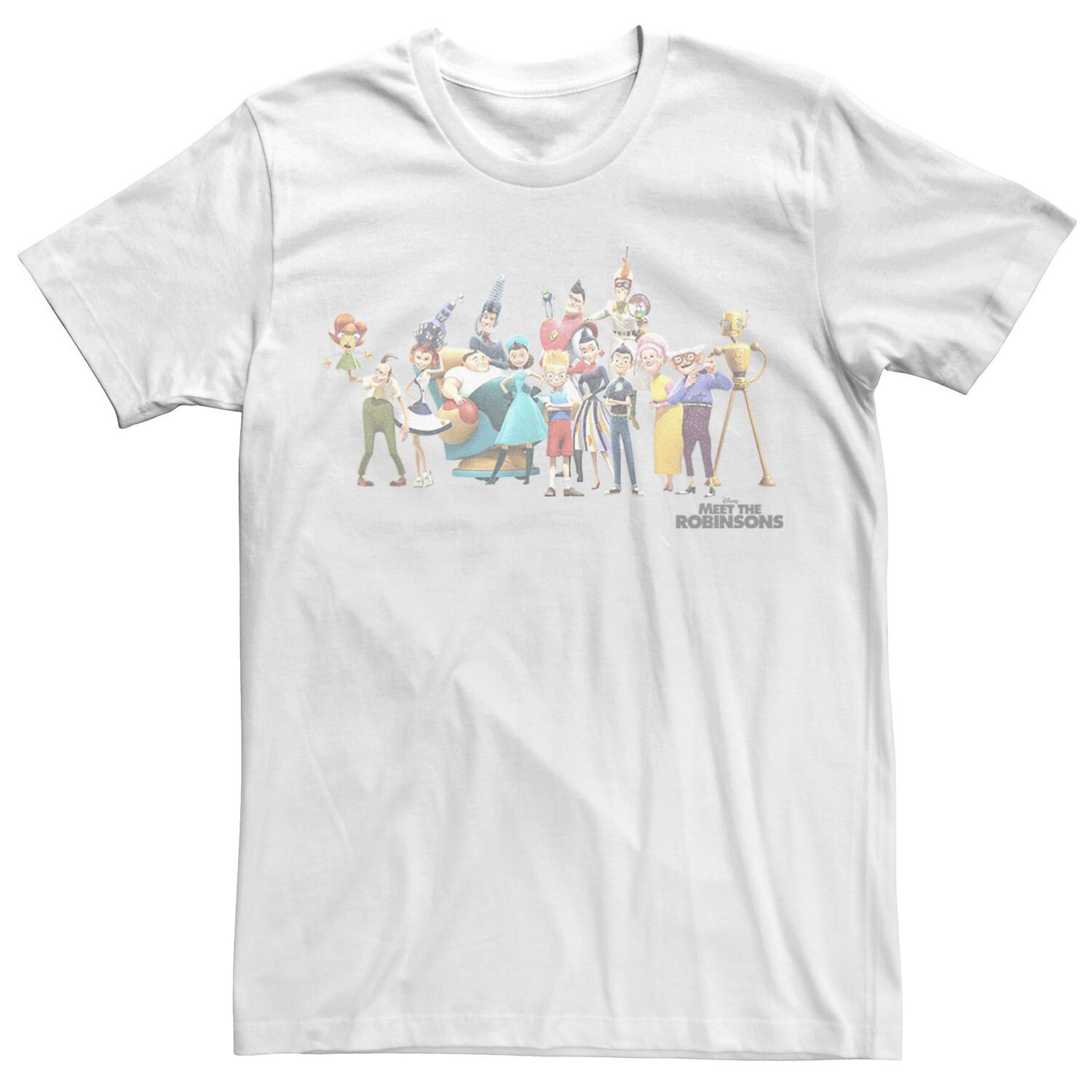 Мужская футболка с семейным портретом «Знакомство с Робинсонами» Disney
Мужская футболка с семейным портретом «Знакомство с Робинсонами» Disney