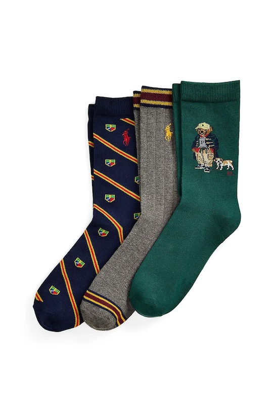 3 пары детских носков Polo Ralph Lauren, зеленый
3 пары детских носков Polo Ralph Lauren, зеленый