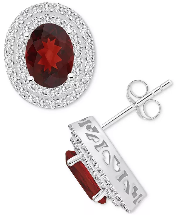 Овальные серьги-гвоздики с родолитом (3 карата tw) и белым топазом (7/8 карата tw) из стерлингового серебра (также с цитрином, голубым топазом, перидотом и аметистом) Macy'S, garnet
Овальные серьги-гвоздики с родолитом (3 карата tw) и белым топазом (7/8 карата tw) из стерлингового серебра (также с цитрином, голубым топазом, перидотом и аметистом) Macy'S, garnet