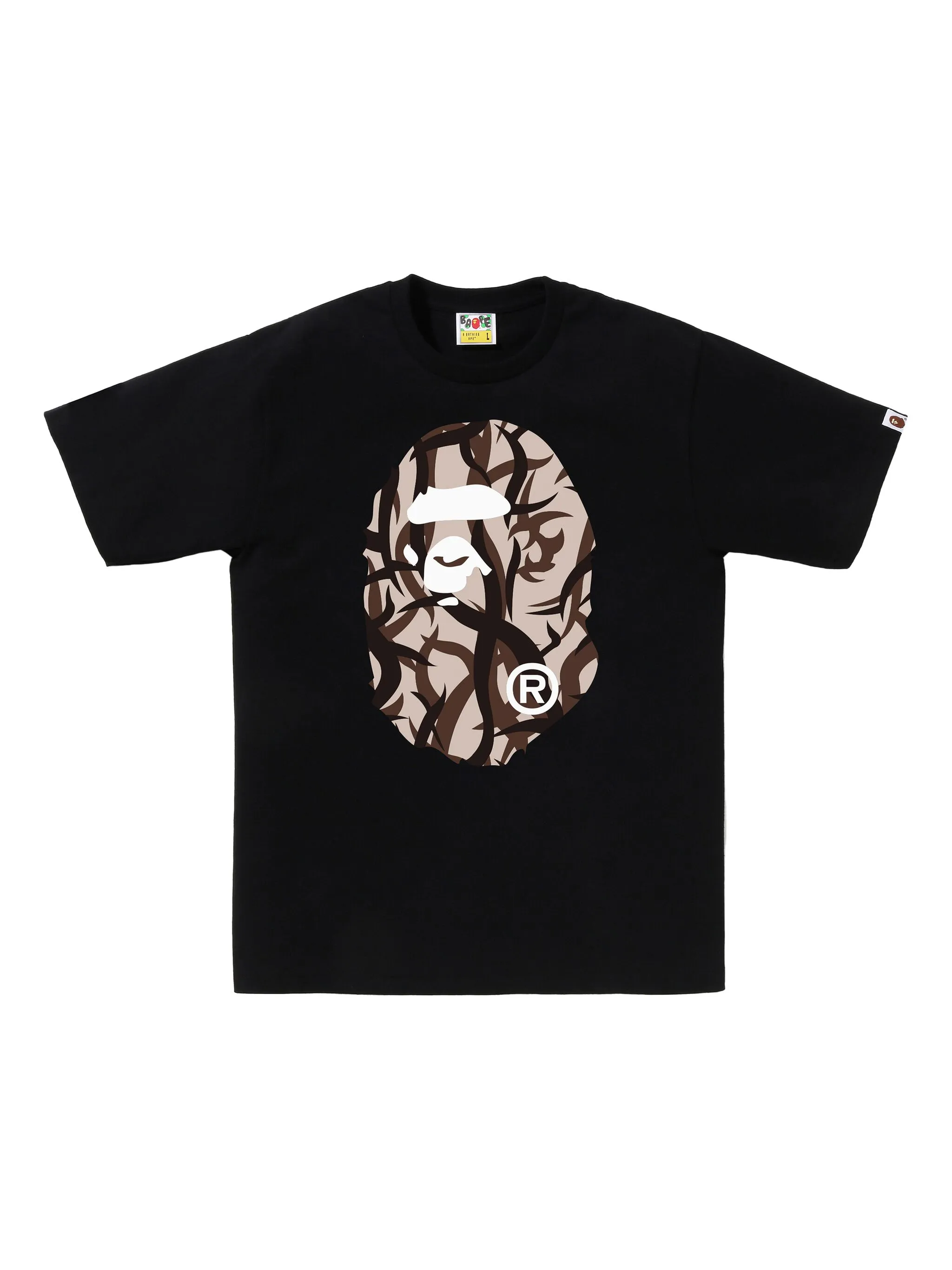 Футболка Camo Big Head A Bathing Ape, черный
Футболка Camo Big Head A Bathing Ape, черный