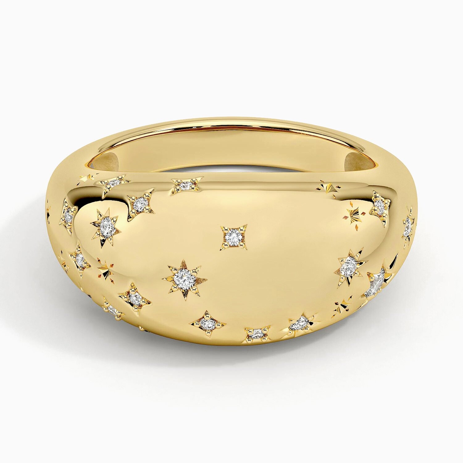 Кольцо с бриллиантовым куполом в виде созвездия Рыбы Brilliant Earth
Кольцо с бриллиантовым куполом в виде созвездия Рыбы Brilliant Earth