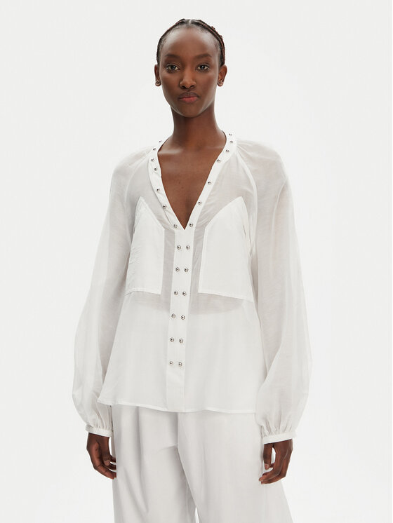 Блузка обычного кроя Darren 105281 A2M7 Pinko, белый
Блузка обычного кроя Darren 105281 A2M7 Pinko, белый