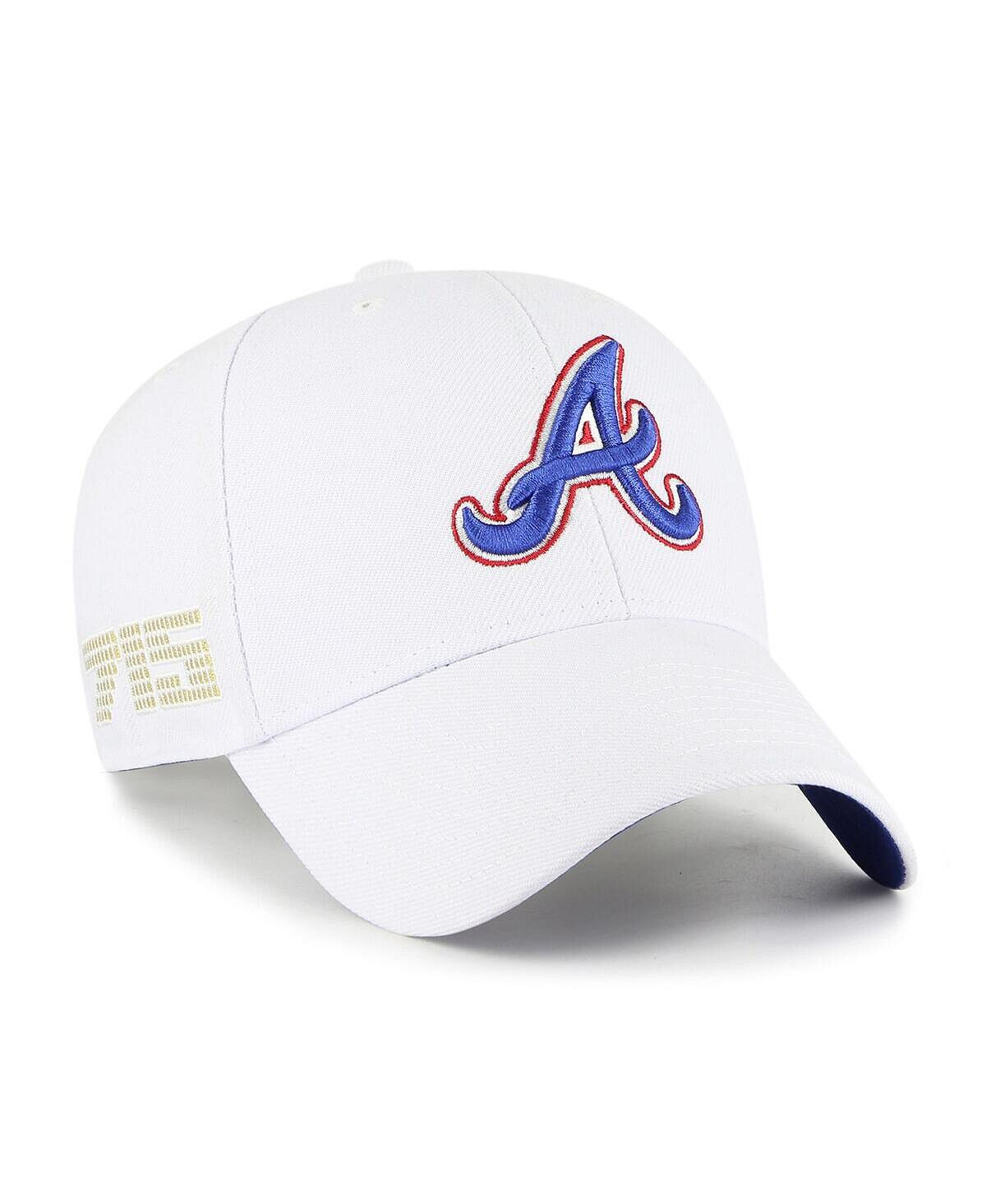 Мужская белая регулируемая кепка Atlanta Braves 2023 City Connect MVP '47 Brand
Мужская белая регулируемая кепка Atlanta Braves 2023 City Connect MVP '47 Brand