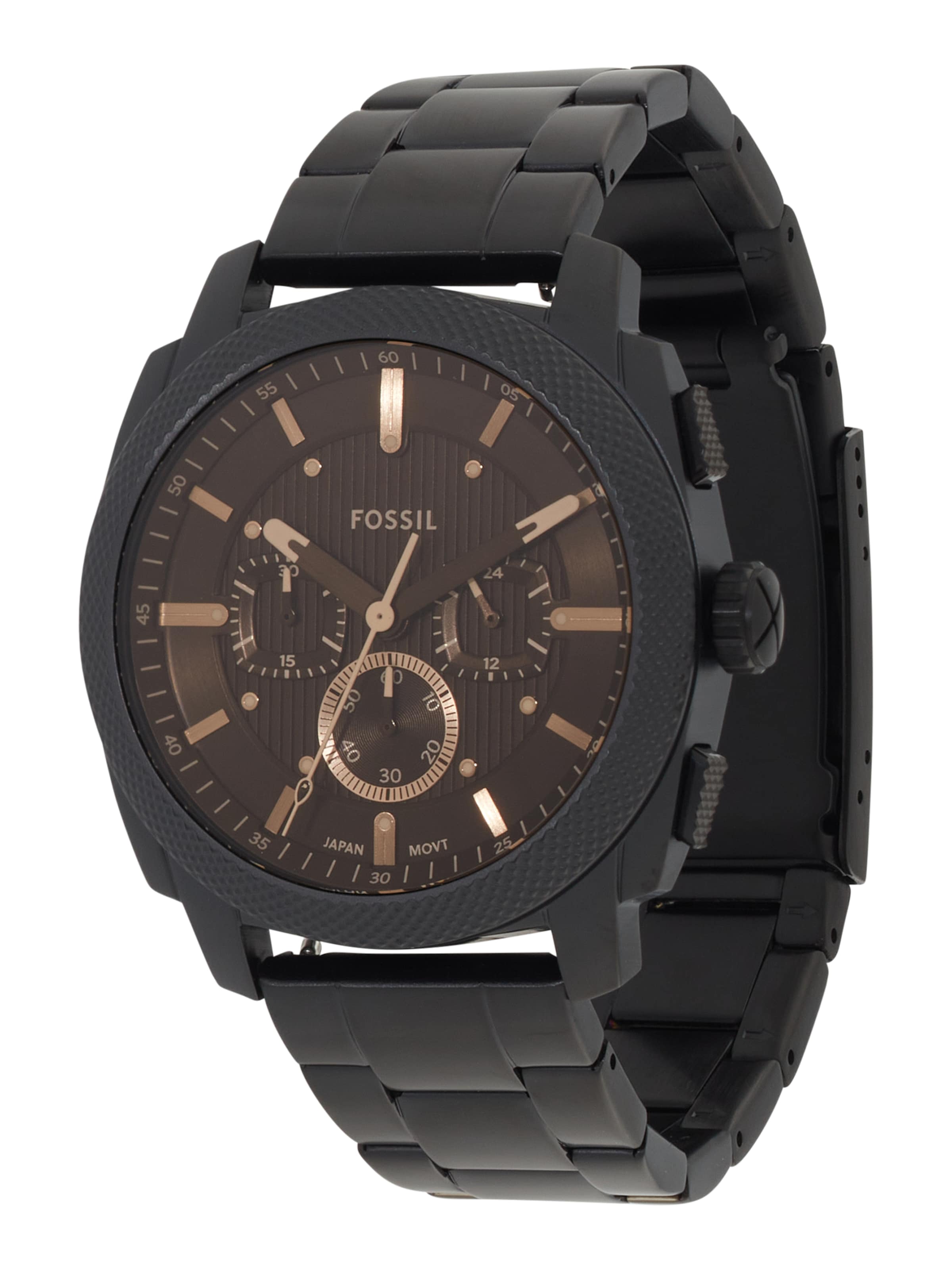 FOSSIL Аналоговые часы в черном цвете
FOSSIL Аналоговые часы в черном цвете