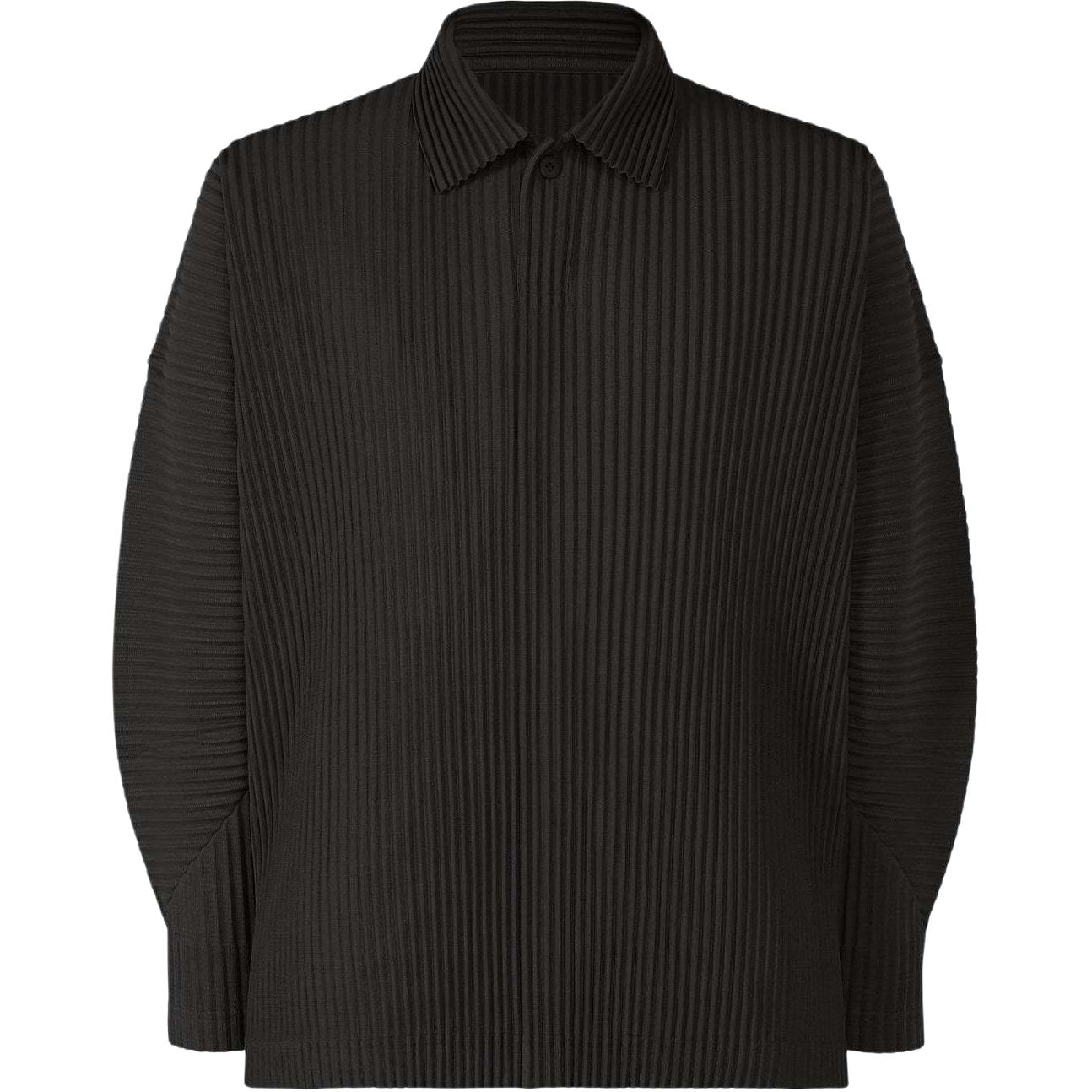 Homme Plissé Issey Miyake Футболка поло мужская черная FW24, Черный, Homme Plissé Issey Miyake Футболка поло мужская черная FW24
Homme Plissé Issey Miyake Футболка поло мужская черная FW24, Черный, Homme Plissé Issey Miyake Футболка поло мужская черная FW24