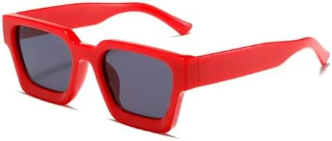 Солнцезащитные очки в стиле ретро квадратной формы с толстой оправой и усиленными металлическими шарнирами, защита от ультрафиолета UV400 MTZJH, Red Grey
Солнцезащитные очки в стиле ретро квадратной формы с толстой оправой и усиленными металлическими шарнирами, защита от ультрафиолета UV400 MTZJH, Red Grey