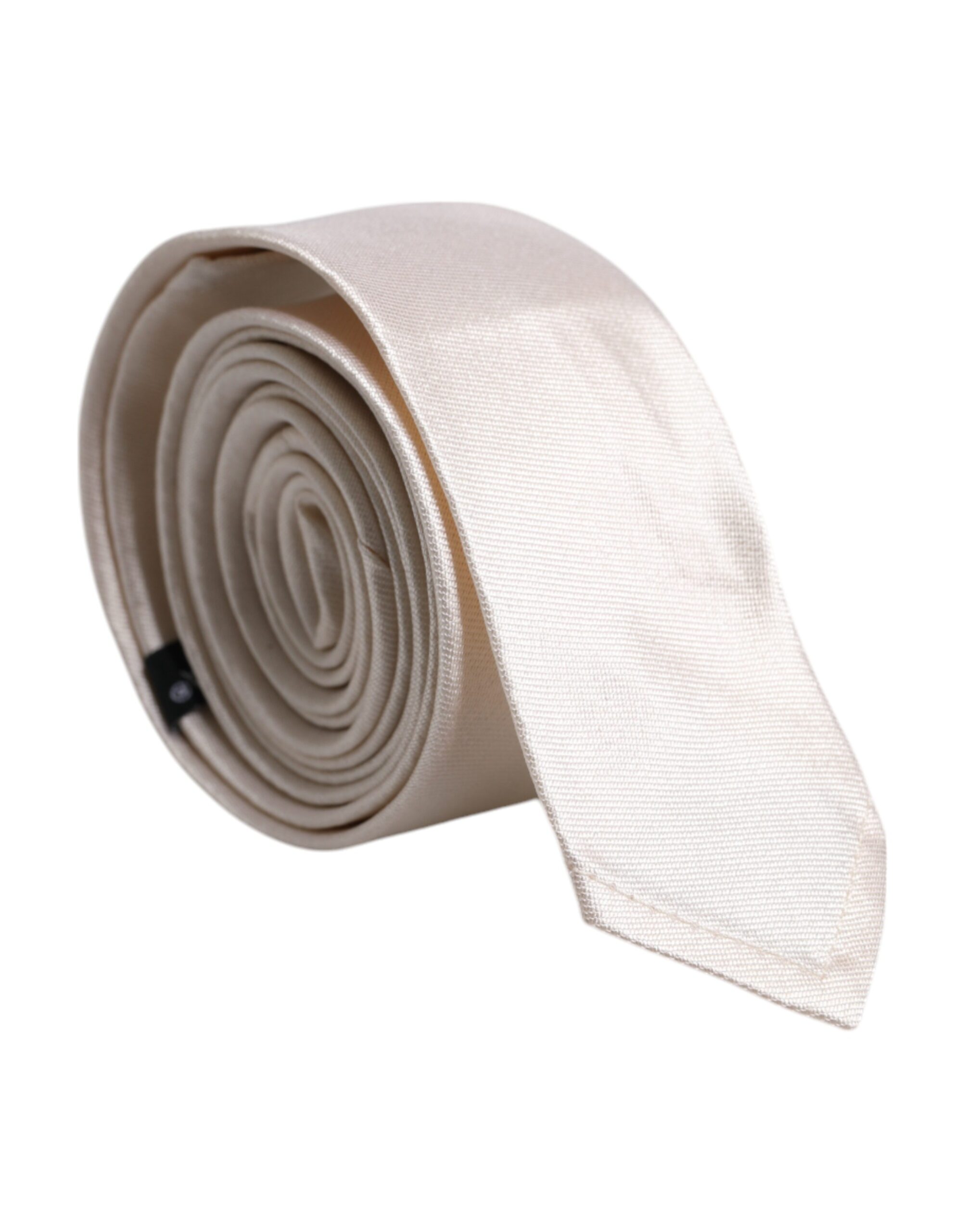 Белый однотонный шелковый регулируемый галстук Dolce & Gabbana
Белый однотонный шелковый регулируемый галстук Dolce & Gabbana