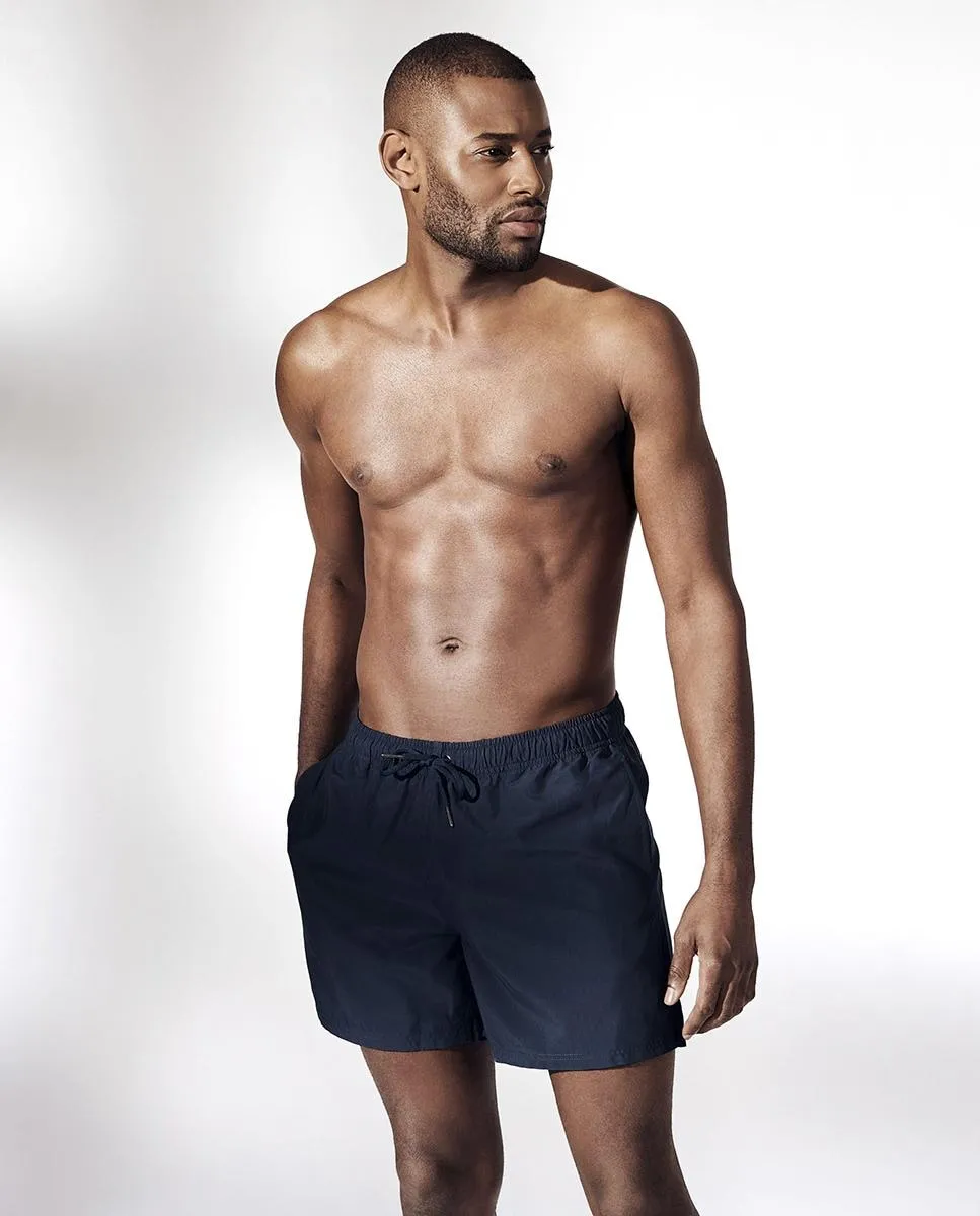 Мужские однотонные шорты-бермуды для плавания темно-синего цвета Bread & Boxers, тёмно-синий
Мужские однотонные шорты-бермуды для плавания темно-синего цвета Bread & Boxers, тёмно-синий