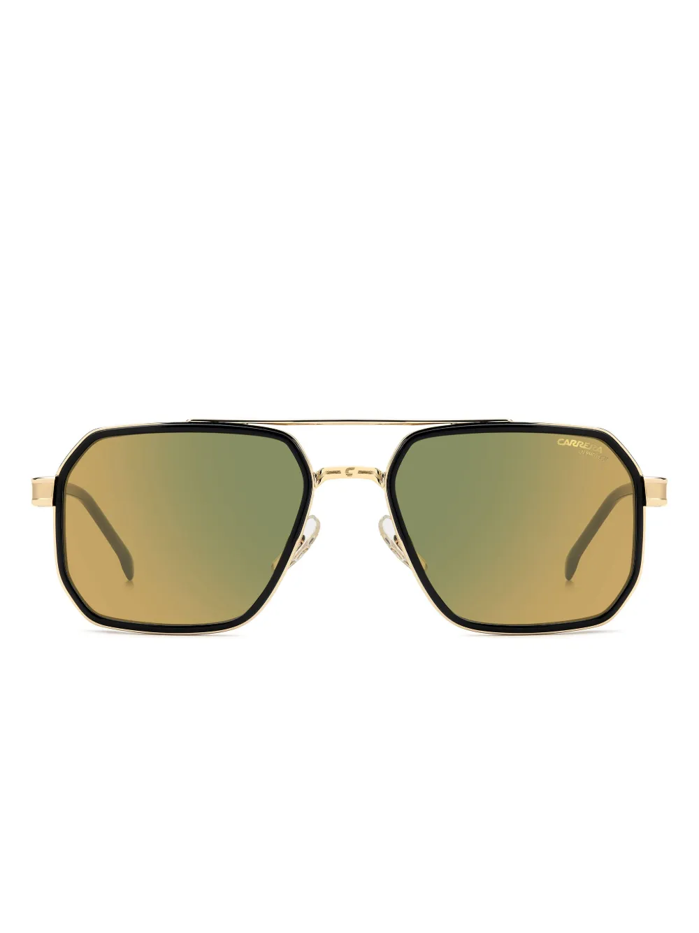 Солнцезащитные очки с геометрической оправой Carrera, золотой
Солнцезащитные очки с геометрической оправой Carrera, золотой