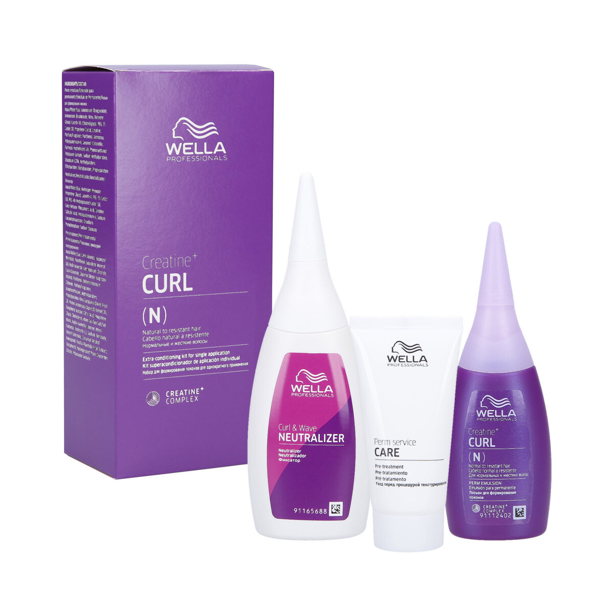 Wella Professionals, Curl, набор для химической завивки
Wella Professionals, Curl, набор для химической завивки