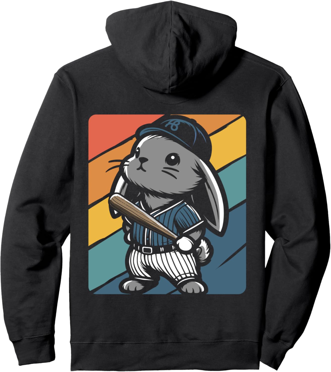 Толстовка с изображением бейсбольного кролика Baseball Hare Bunnies Baseball Player, черный
Толстовка с изображением бейсбольного кролика Baseball Hare Bunnies Baseball Player, черный