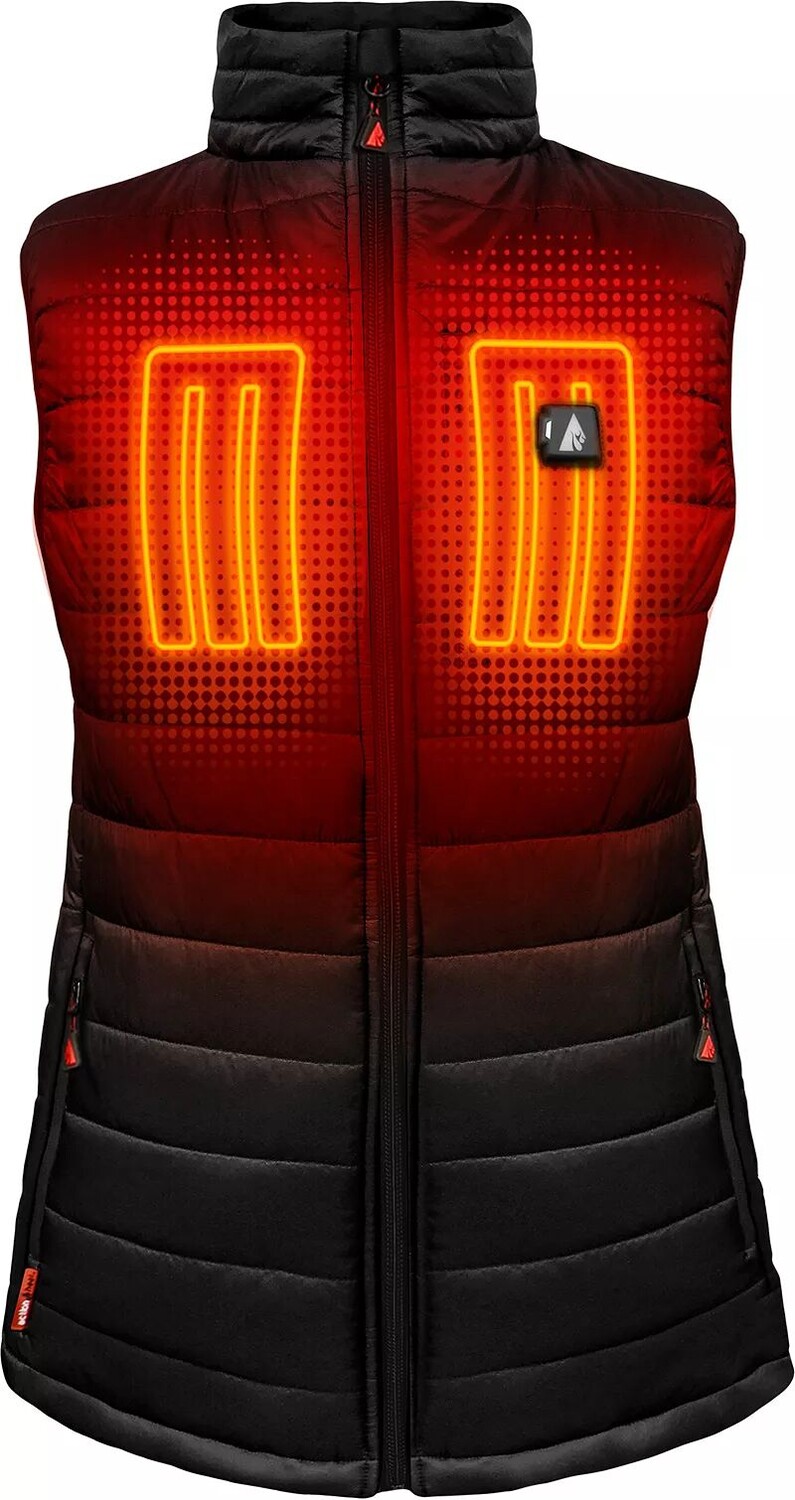 Женский пуховый жилет ActionHeat с аккумулятором и подогревом 5 В, черный
Женский пуховый жилет ActionHeat с аккумулятором и подогревом 5 В, черный