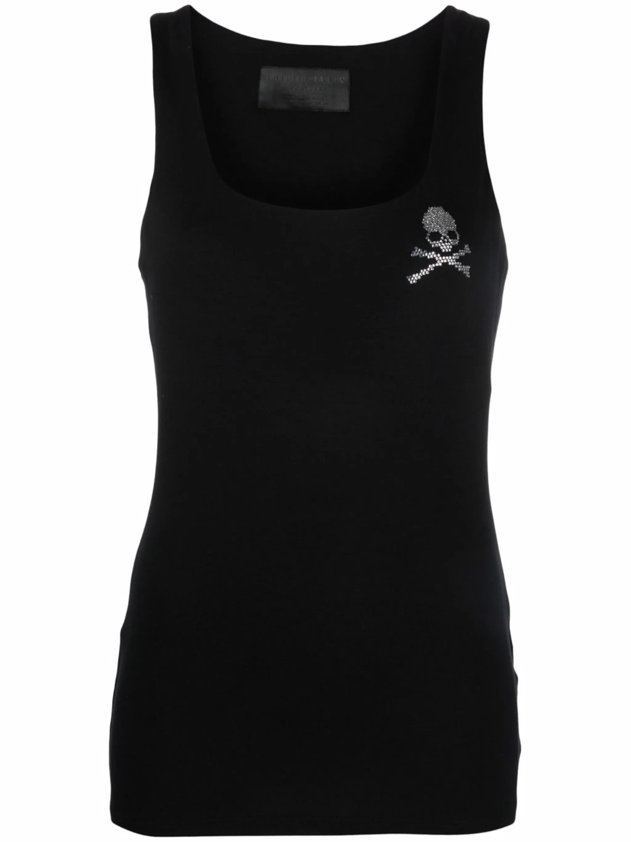 Топ с декором Skull из стразов Philipp Plein, черный
Топ с декором Skull из стразов Philipp Plein, черный