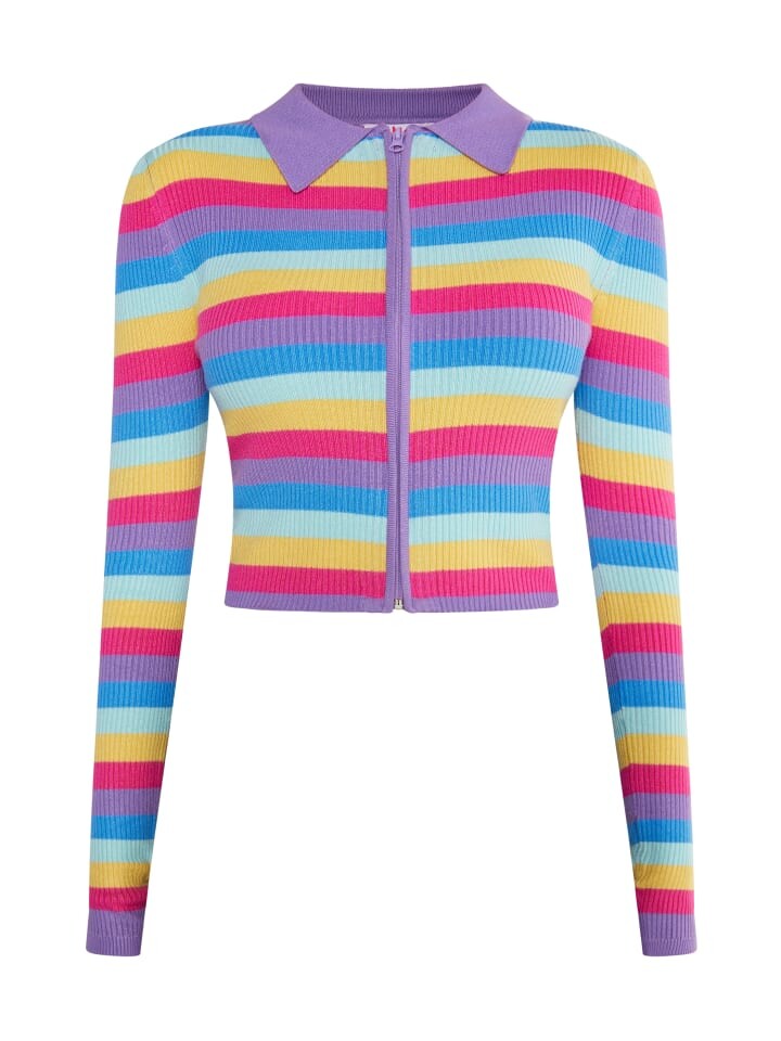 Пуловер myMo, цвет violett mehrfarbig
Пуловер myMo, цвет violett mehrfarbig